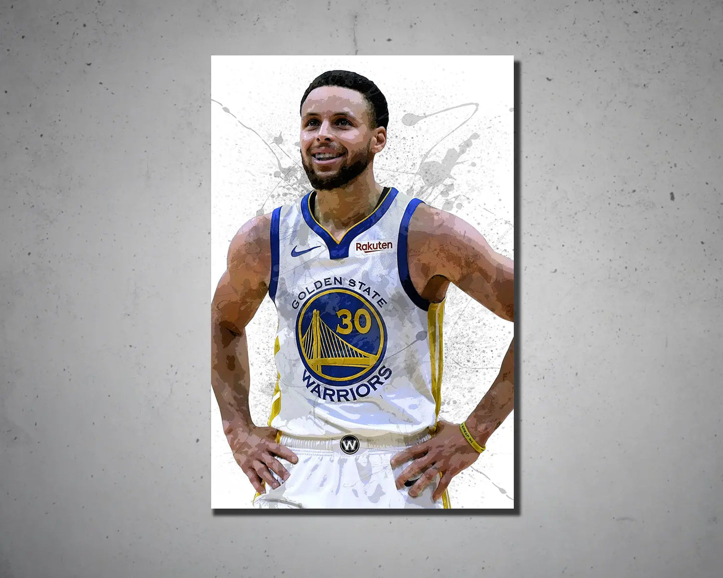 Stephen Curry Canvas Wall Art 