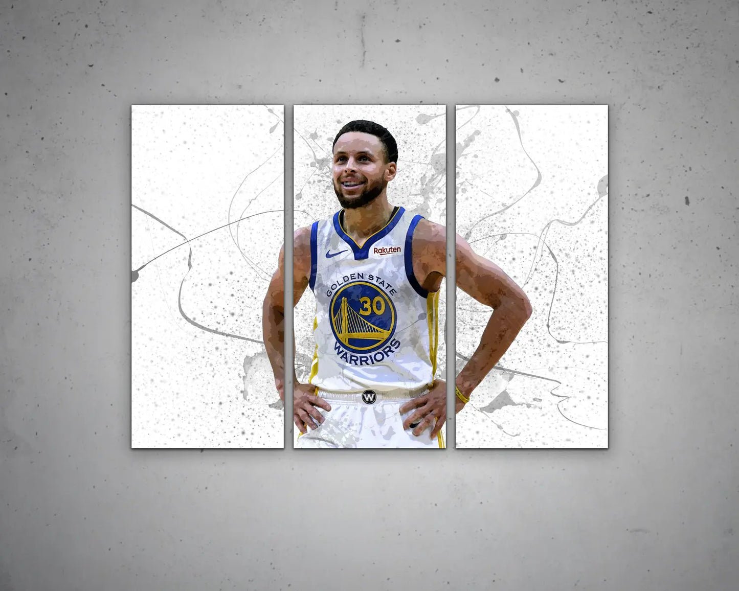Stephen Curry Canvas Wall Art 