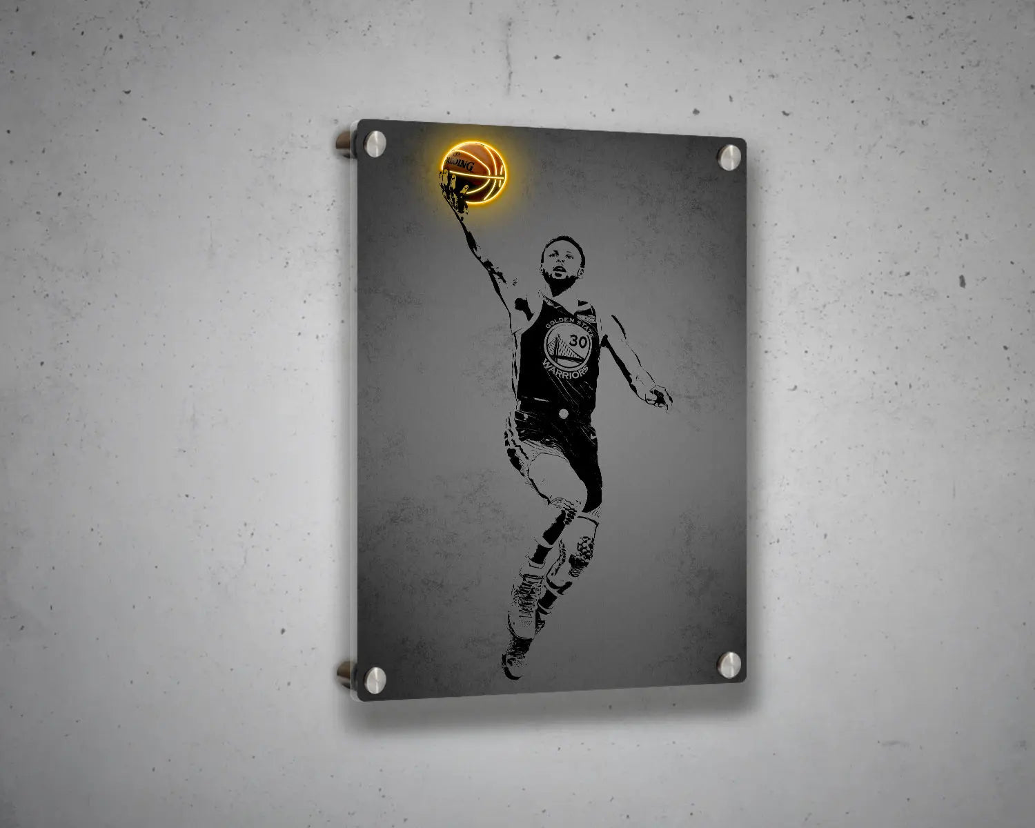 Stephen Curry Canvas Wall Art 