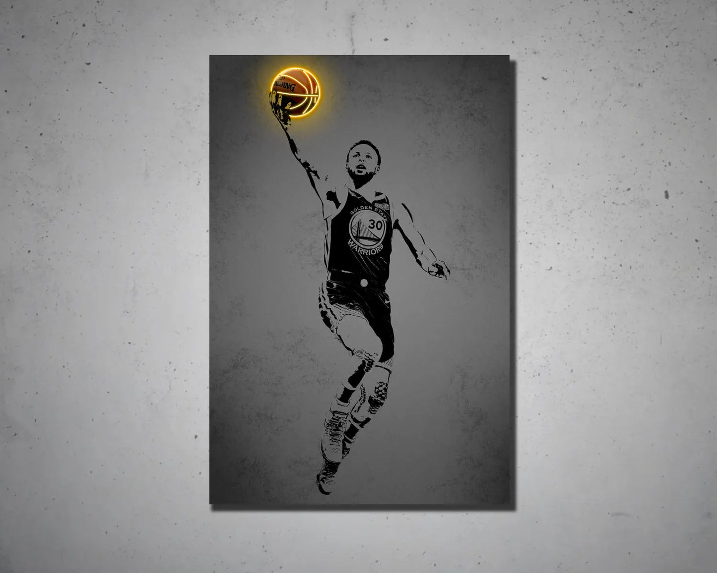 Stephen Curry Canvas Wall Art 