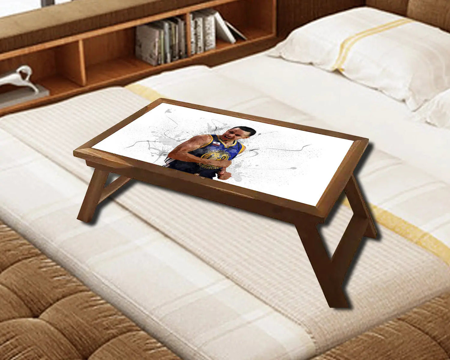 Stephen Curry Splash Effect Coffee and Laptop Table 