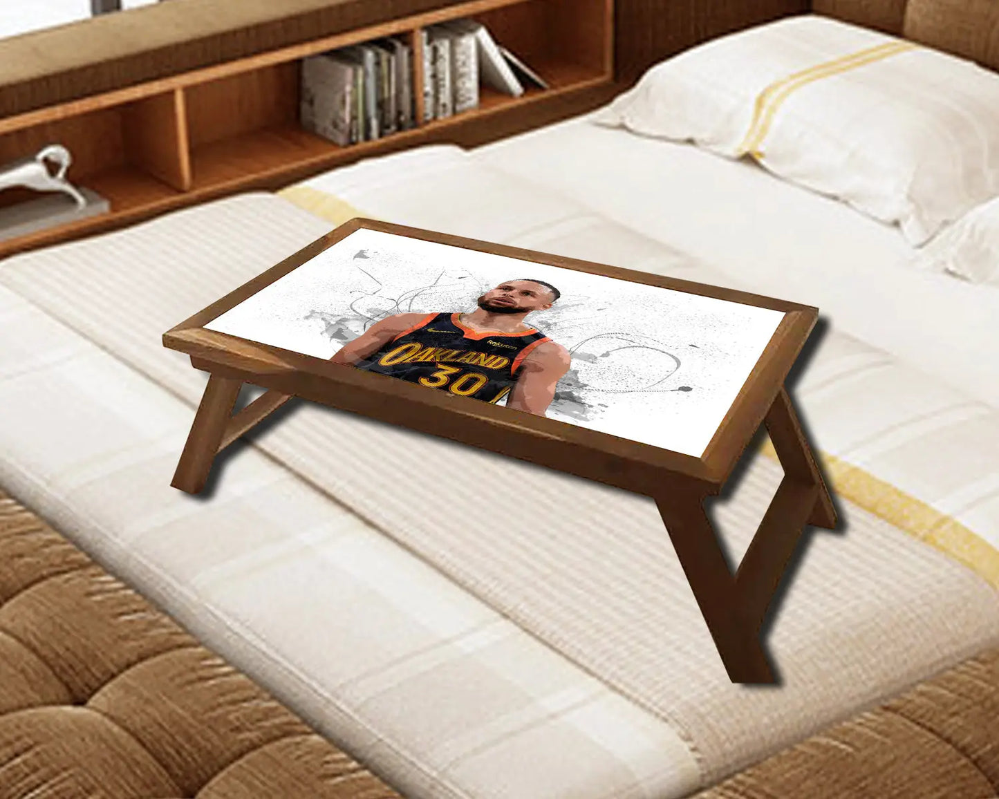 Stephen Curry Splash Effect Coffee and Laptop Table 