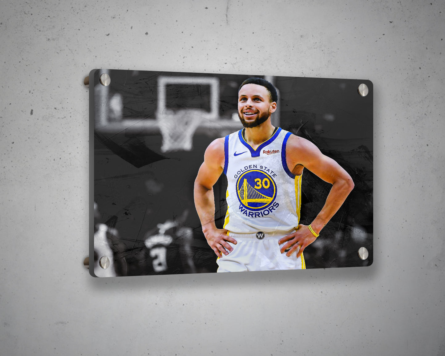 Stephen Curry Multicolour Wall Art 