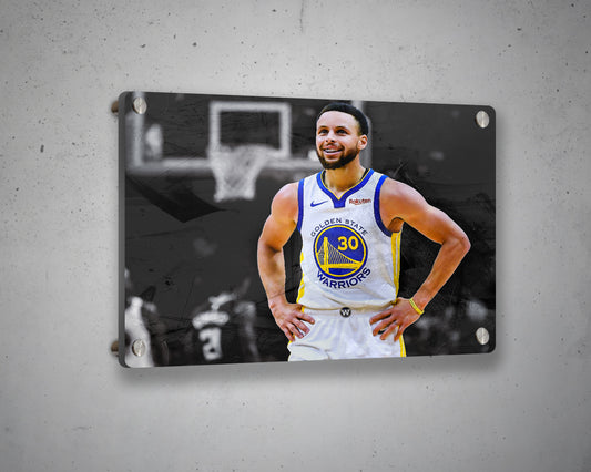 Stephen Curry Multicolour Wall Art