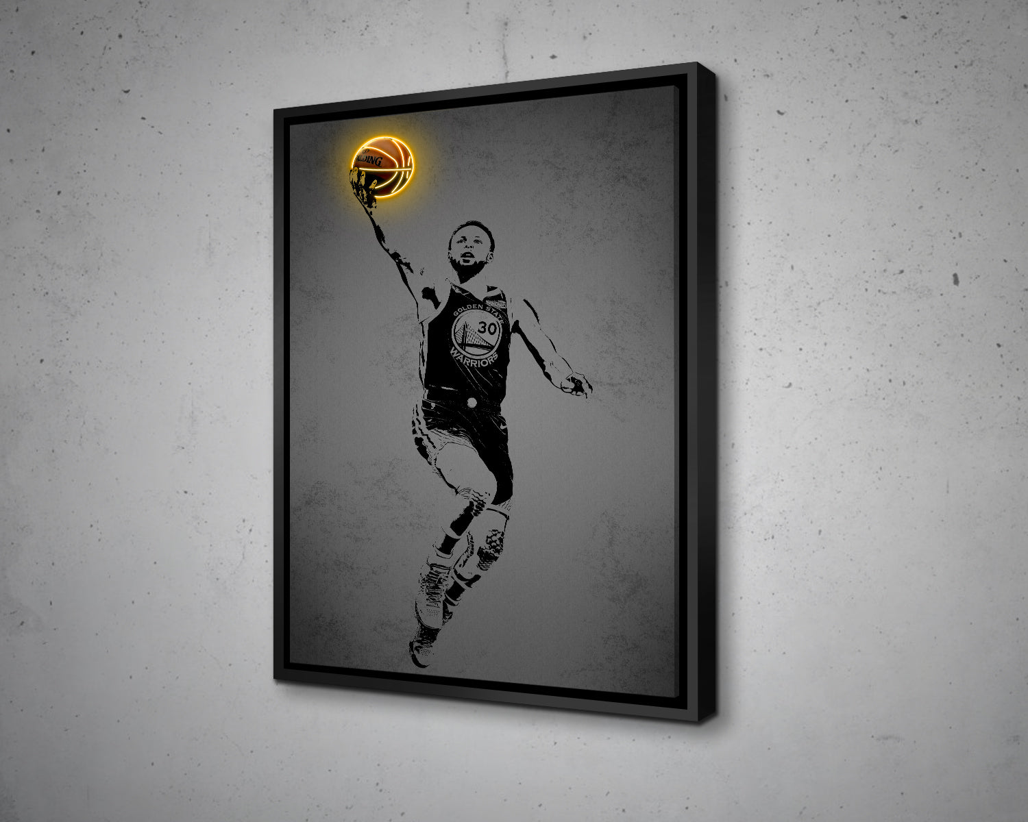 Stephen Curry Canvas Wall Art 