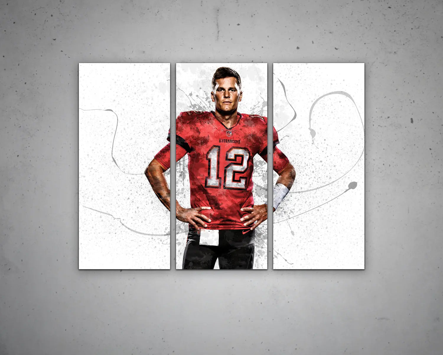 TOM BRADY Canvas Wall Art 