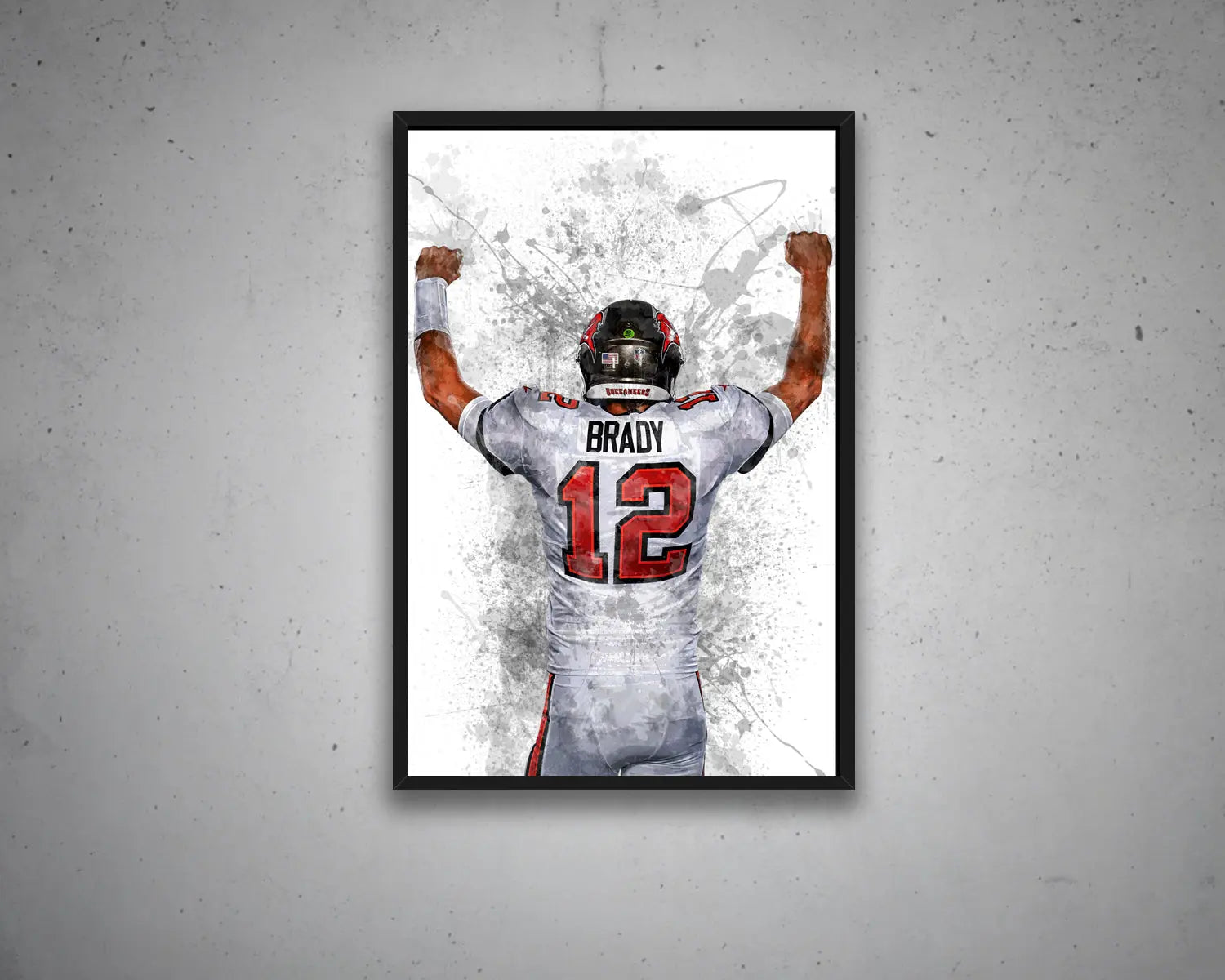 TOM BRADY Canvas Wall Art 