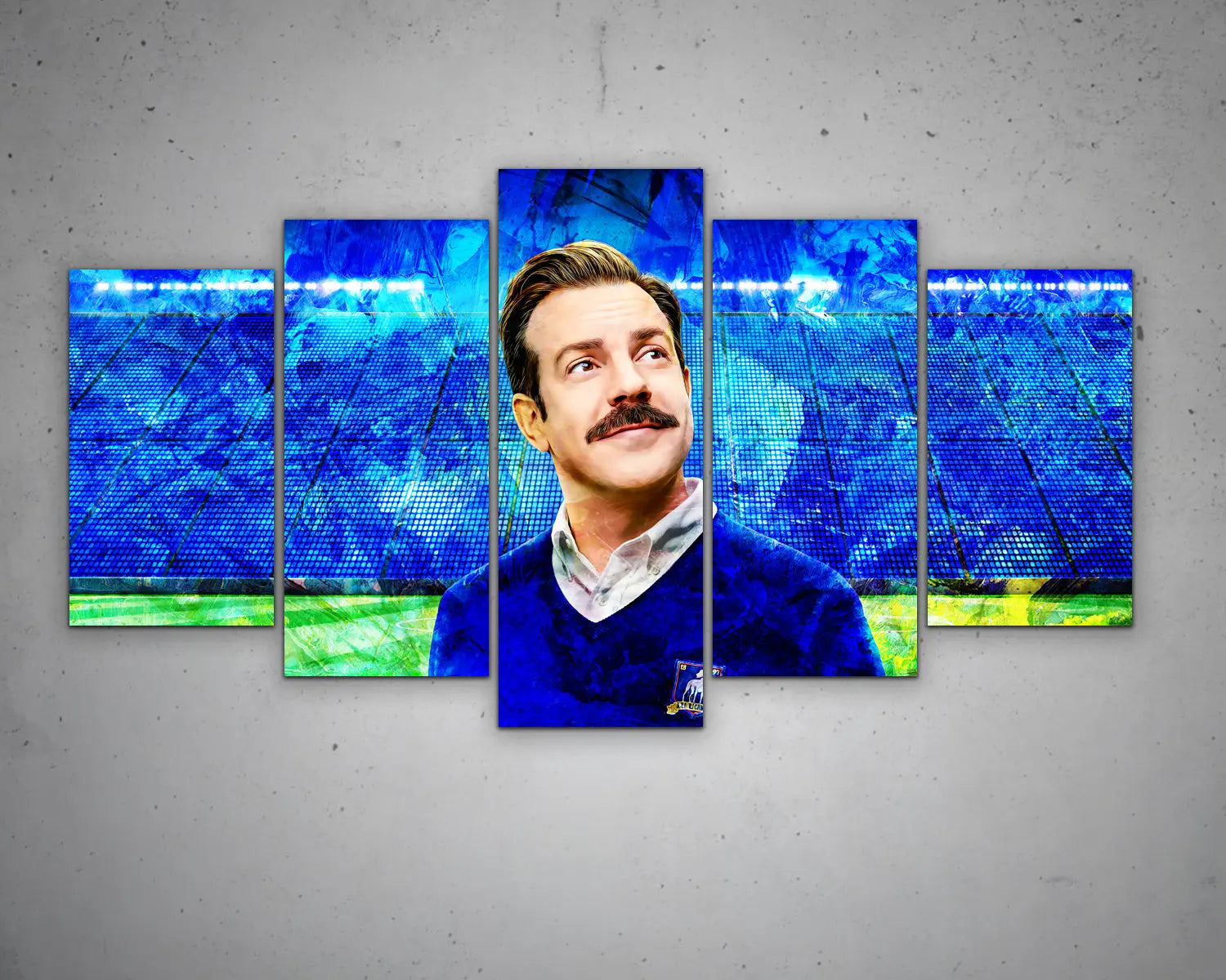 Ted Lasso Multicolour Wall Art 