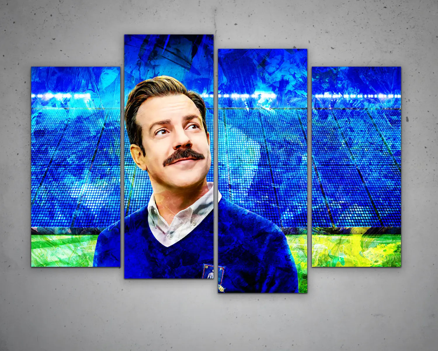 Ted Lasso Multicolour Wall Art 