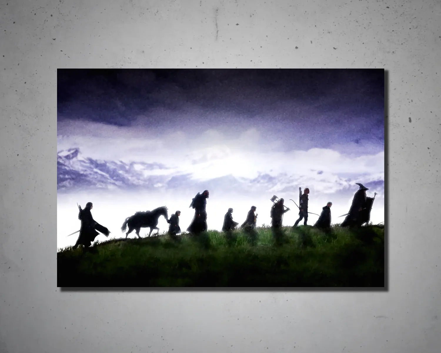 The Fellowship Multicolour Wall Art 