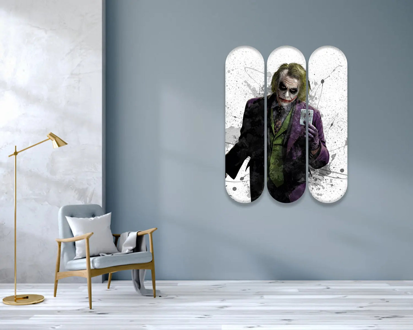 The Joker Acrylic Skateboard Wall Art 