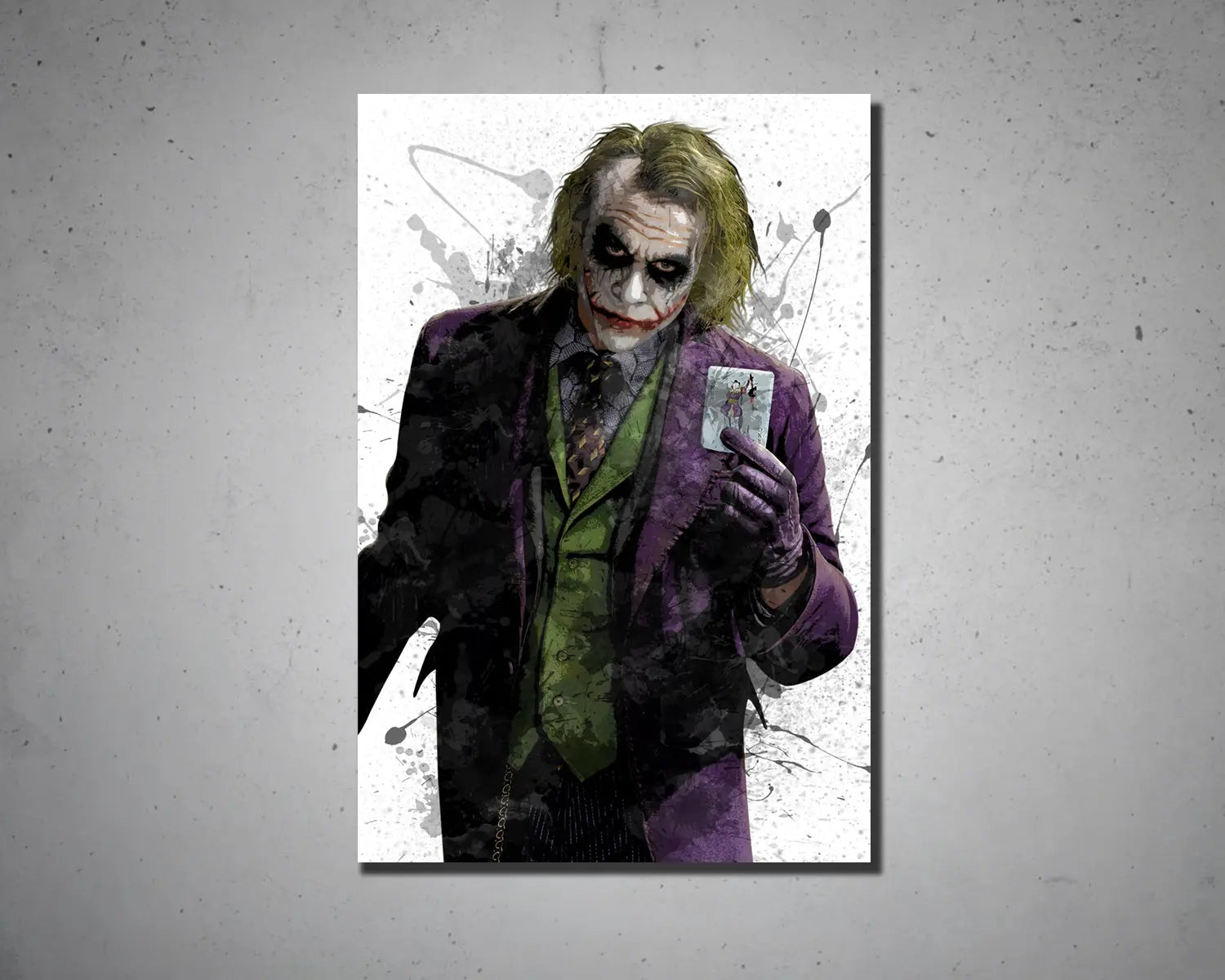 The Joker Canvas Wall Art 