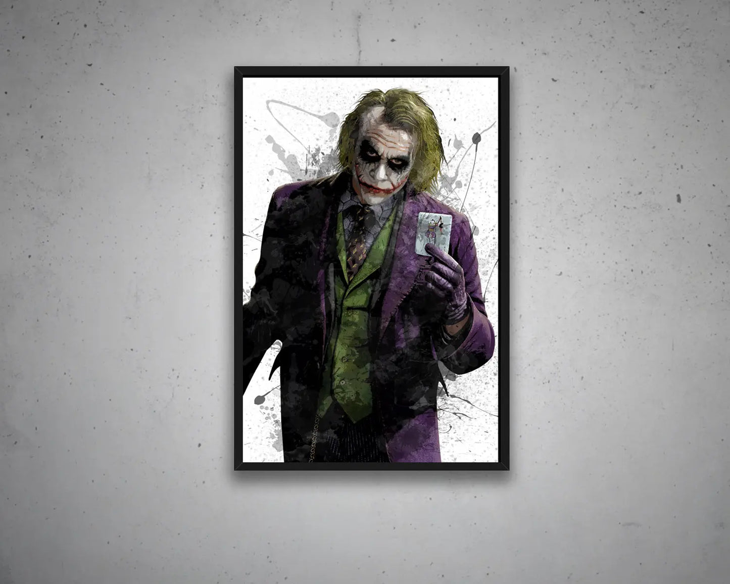 The Joker Canvas Wall Art 
