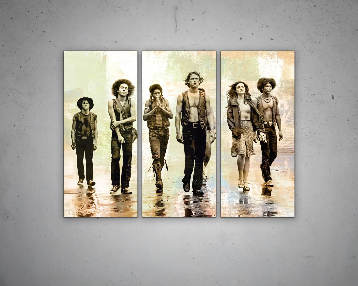 The Warriors Multicolour Wall Art 