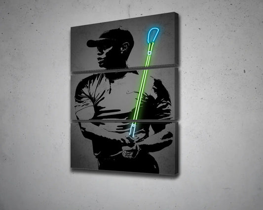 Tiger Woods Canvas Wall Art 