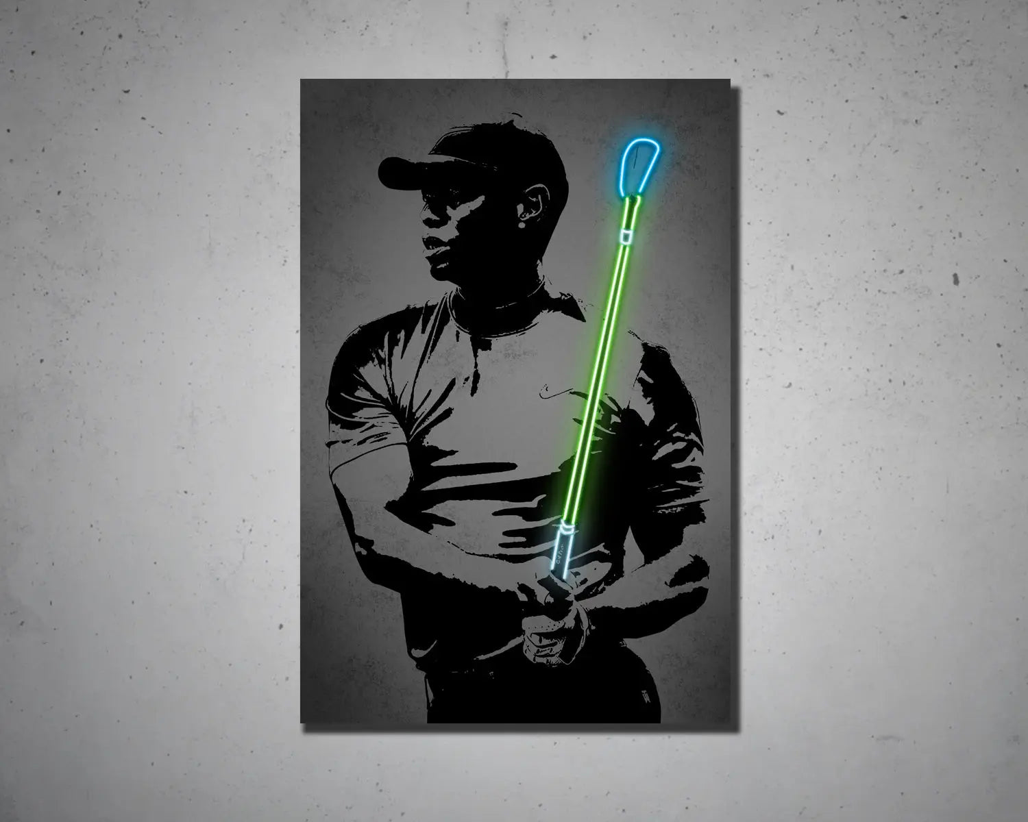 Tiger Woods Canvas Wall Art 