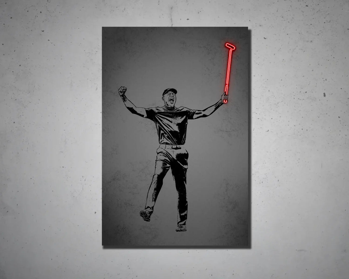 Tiger Woods Canvas Wall Art 