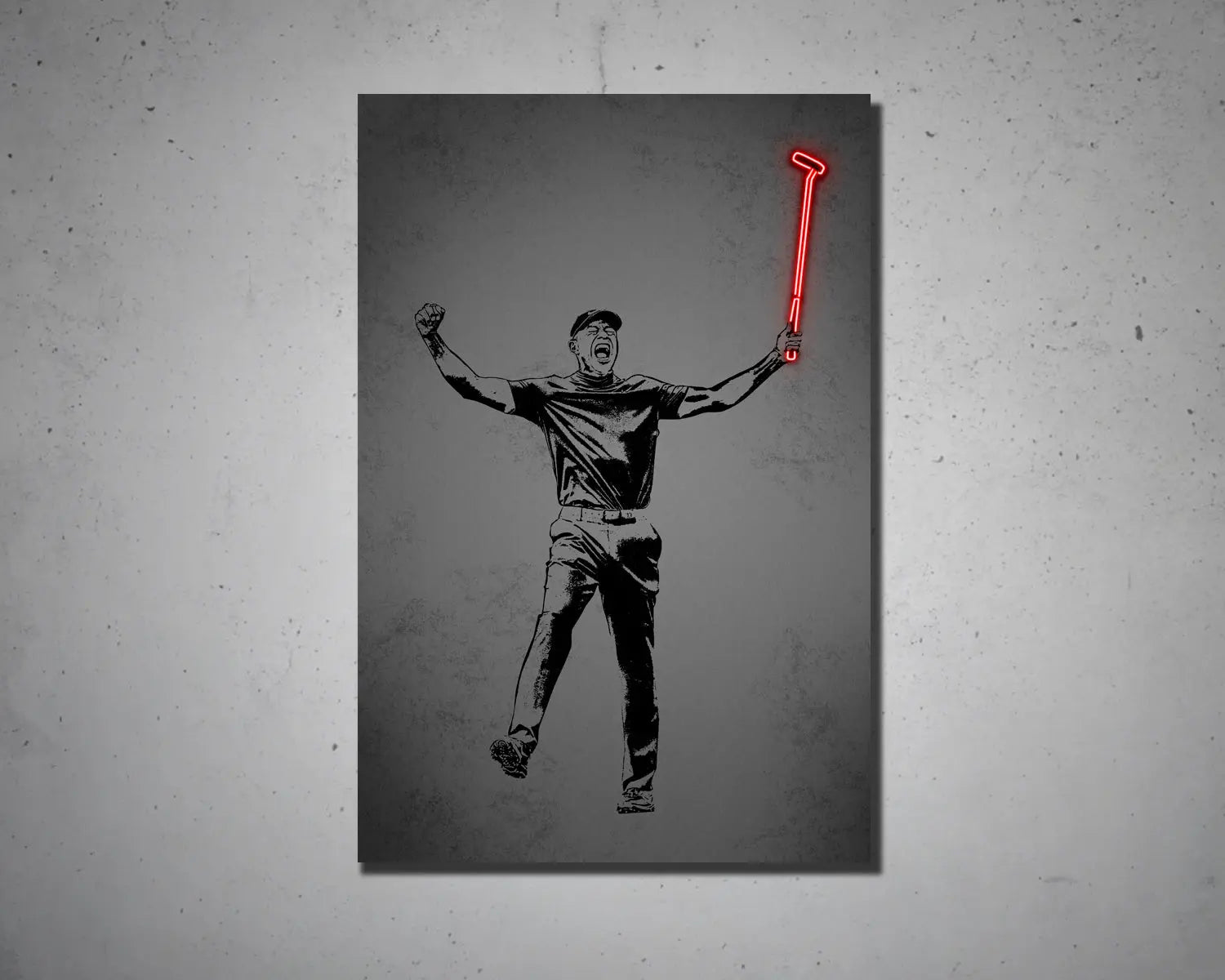 Tiger Woods Canvas Wall Art 