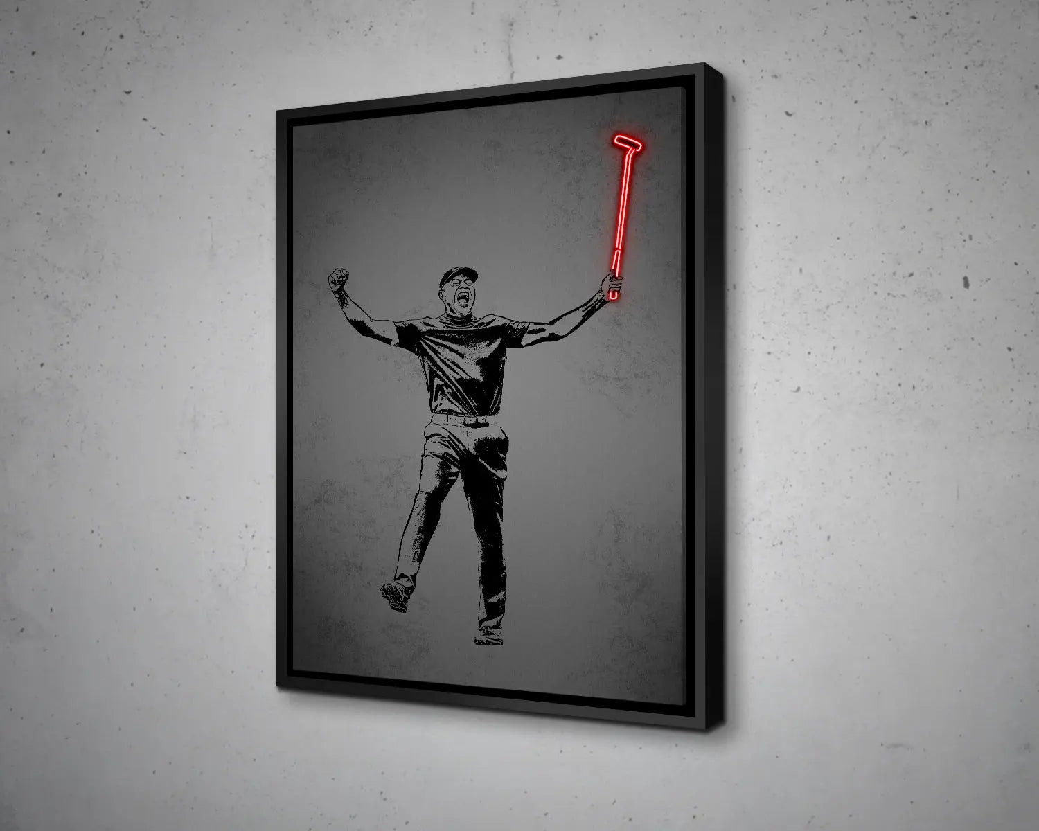 Tiger Woods Canvas Wall Art 