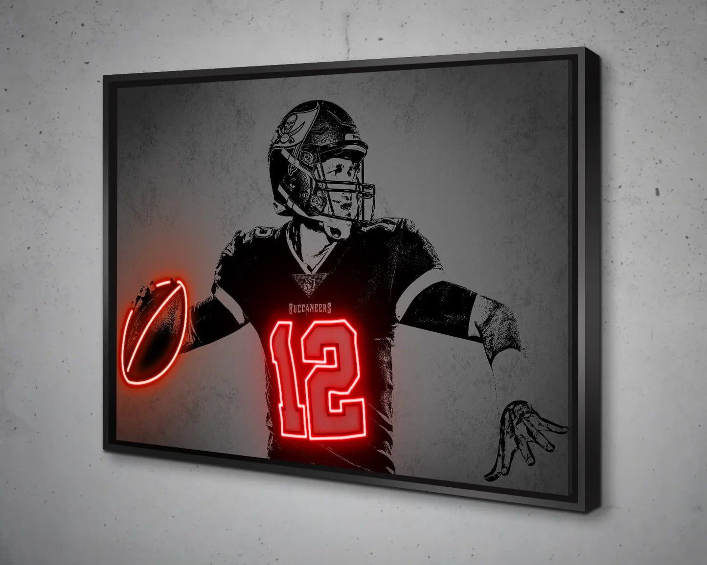 Tom Brady Canvas Wall Art 