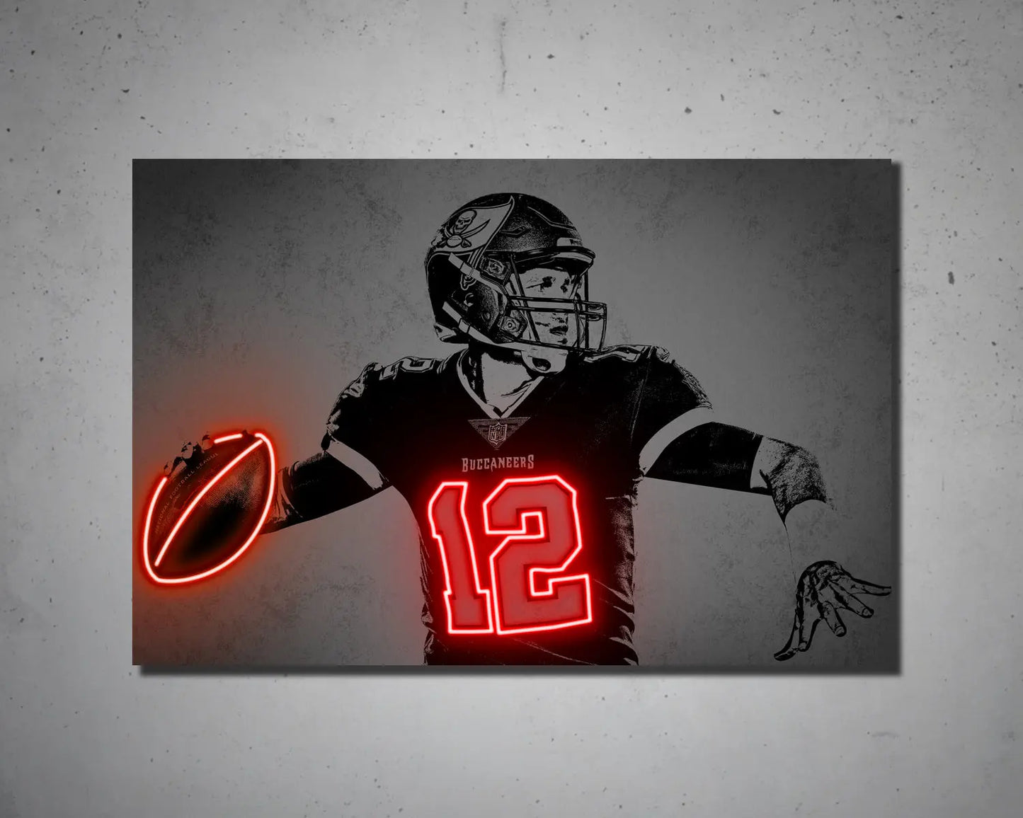 Tom Brady Canvas Wall Art 