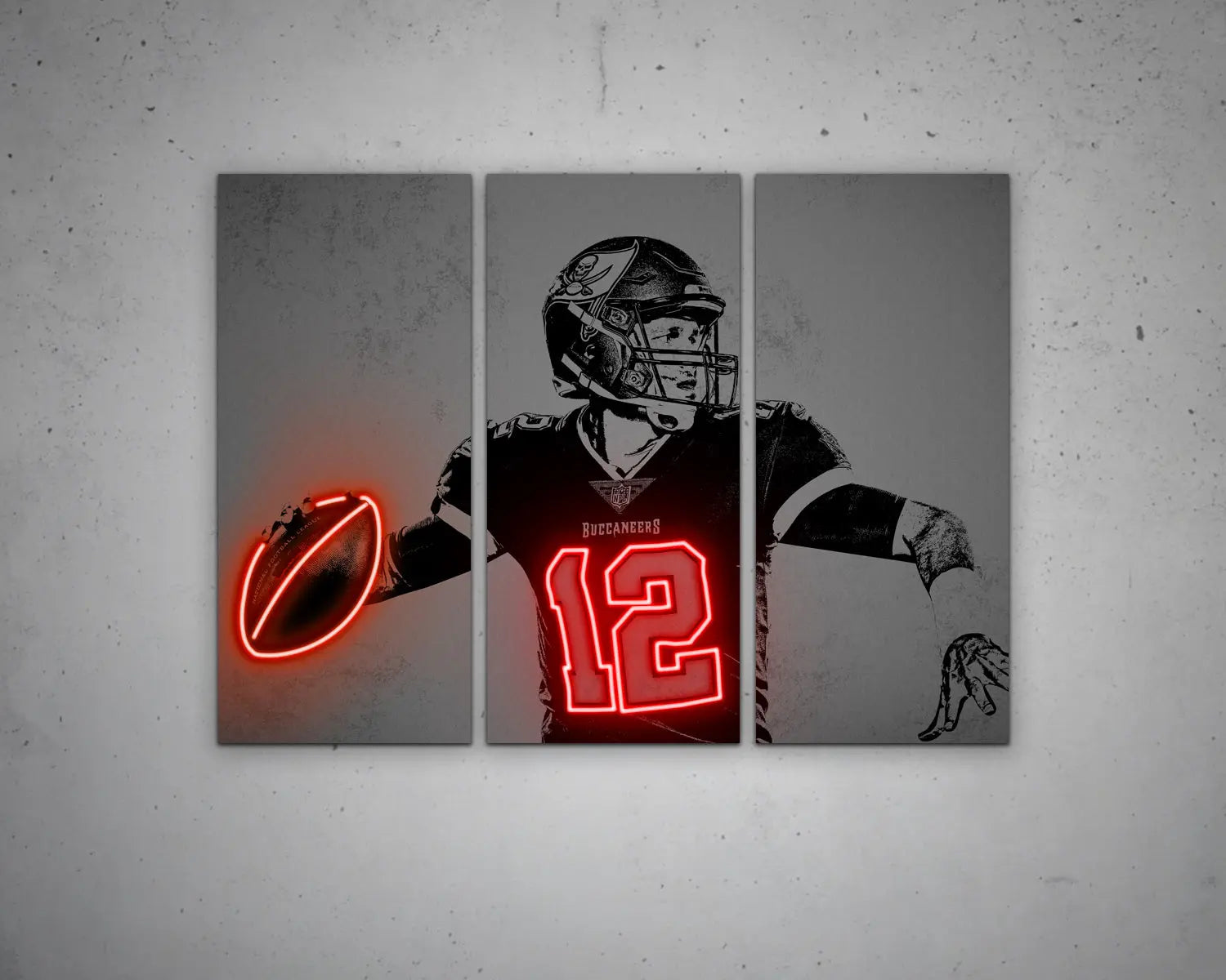 Tom Brady Canvas Wall Art 
