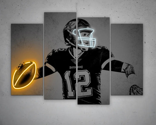 Tom Brady Canvas Wall Art