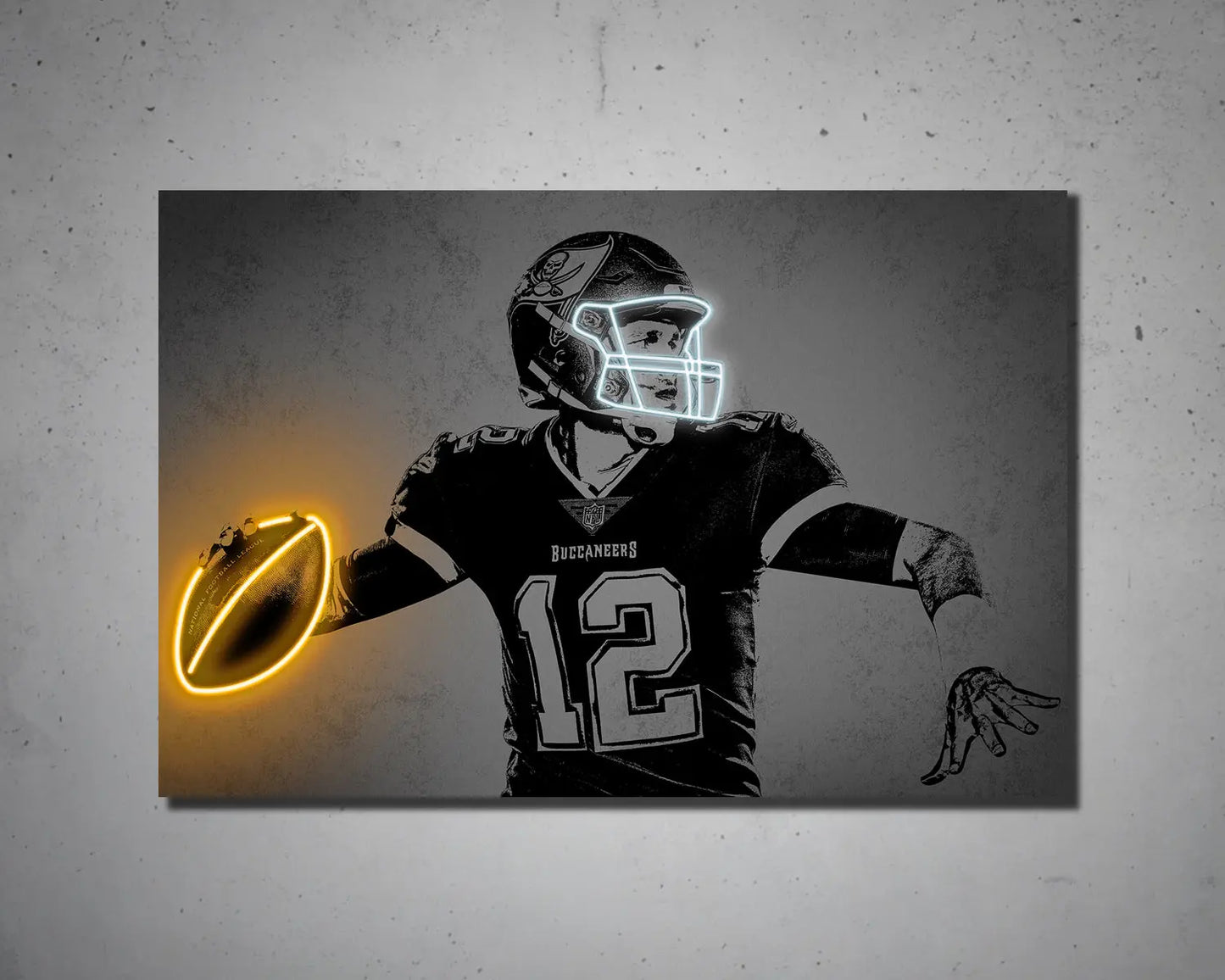 Tom Brady Canvas Wall Art 