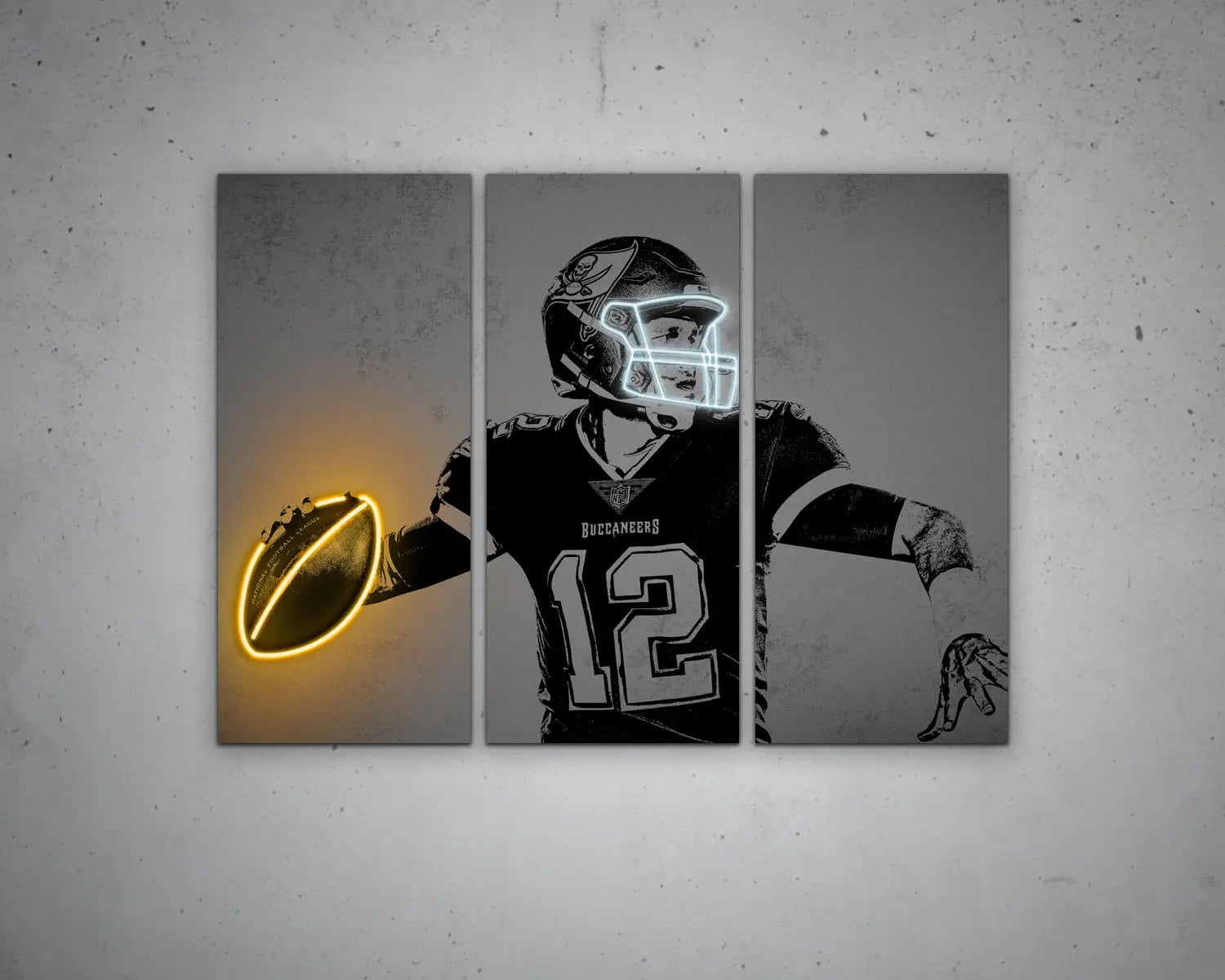 Tom Brady Canvas Wall Art 