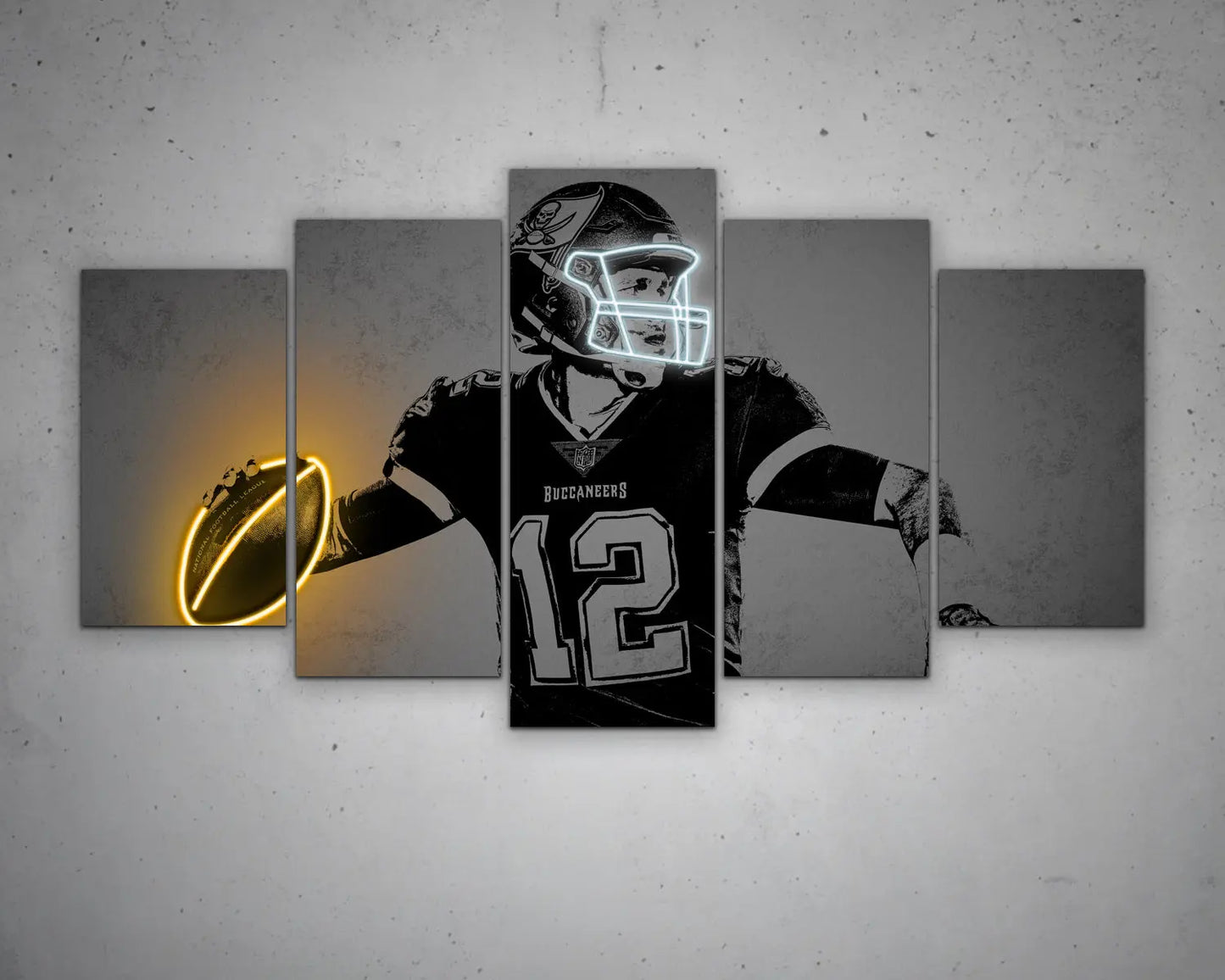 Tom Brady Canvas Wall Art 