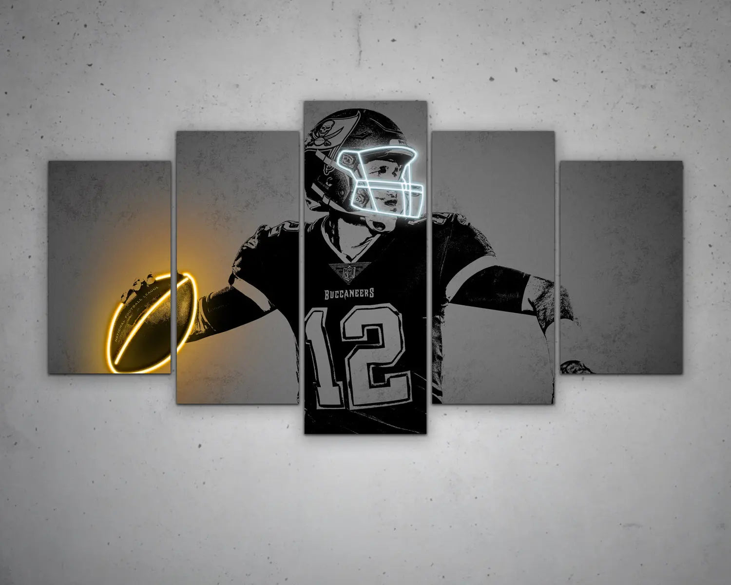 Tom Brady Canvas Wall Art 