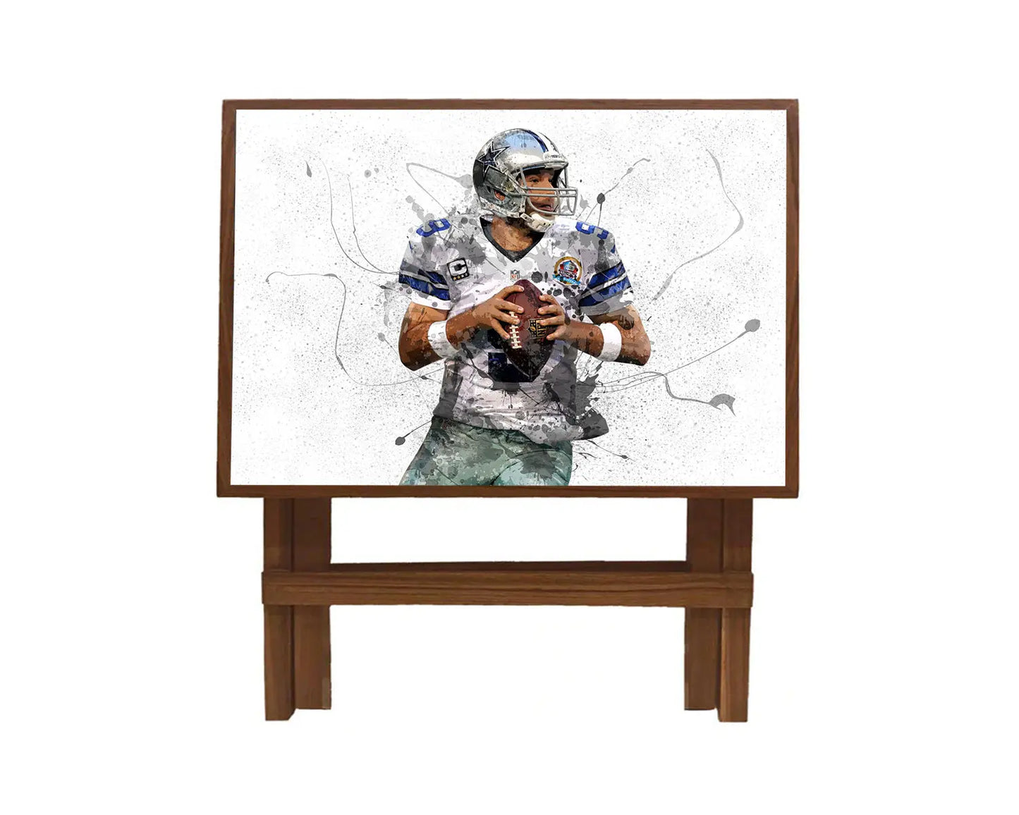 Tony Romo Splash Effect Coffee and Laptop Table 