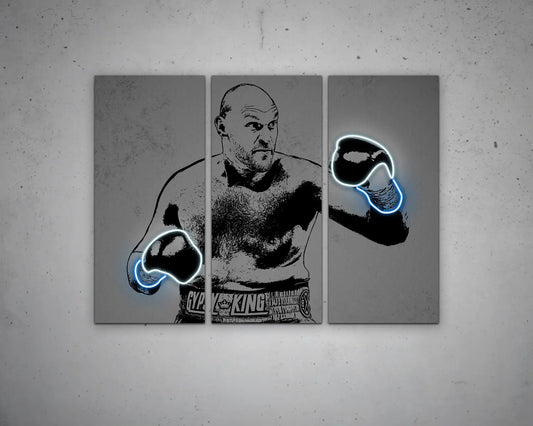 Tyson Fury Canvas Wall Art
