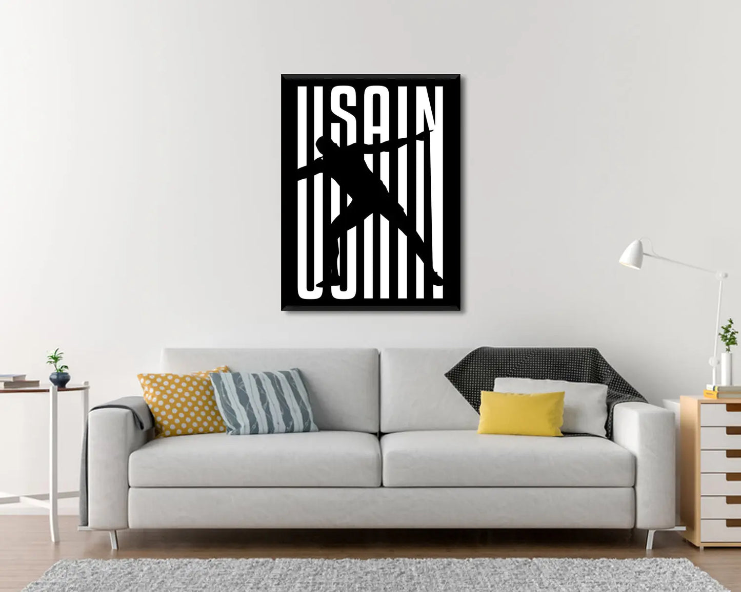 Usain Bolt Sport Quote Canvas Wall Art 