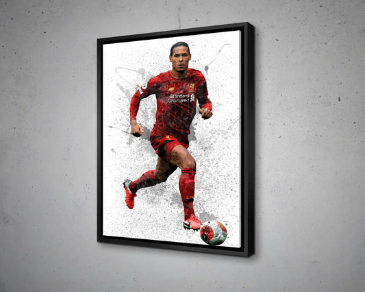Virgil van Dijk Canvas Wall Art