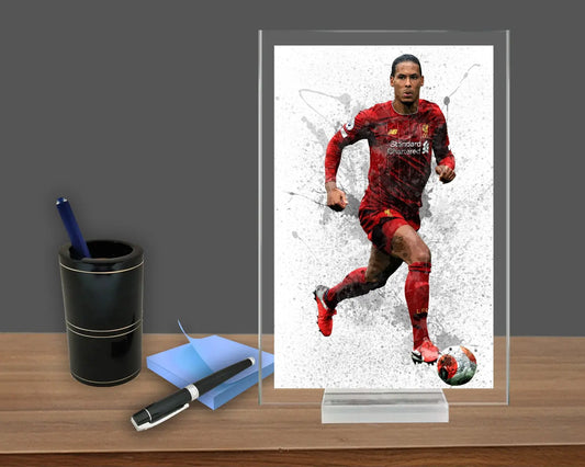 Virgil van Dijk Splash Effect Acrylic Table Top