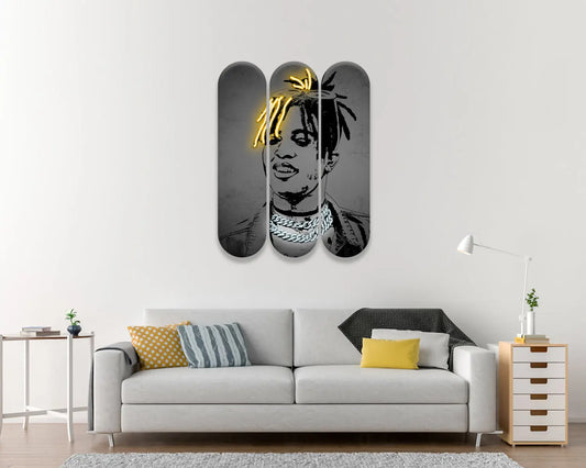 XXXtentacion Acrylic Skateboard Wall Art