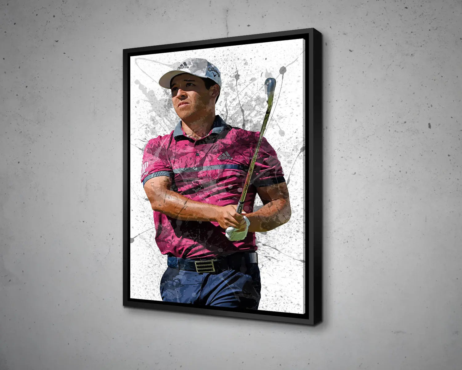 Xander Schauffele Canvas Wall Art 