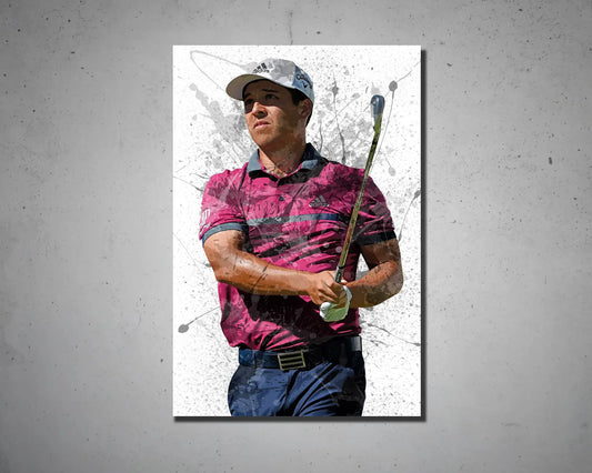 Xander Schauffele Canvas Wall Art 