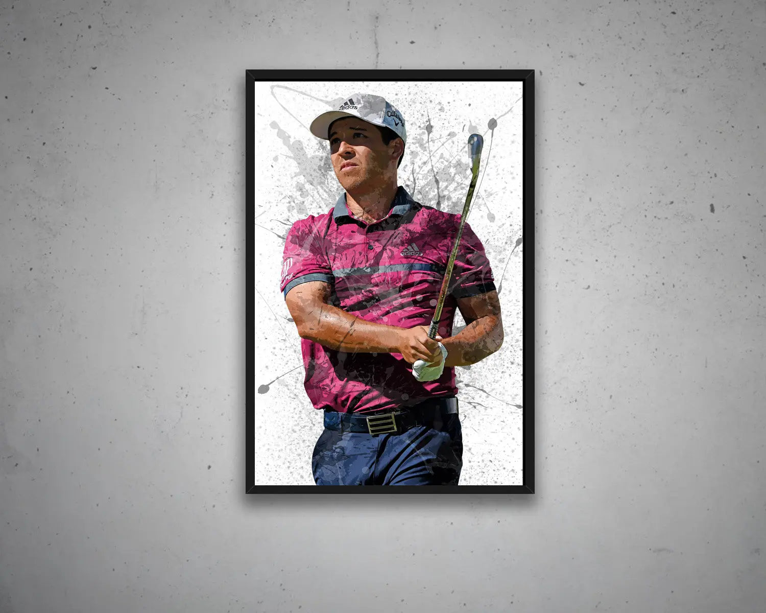 Xander Schauffele Canvas Wall Art 