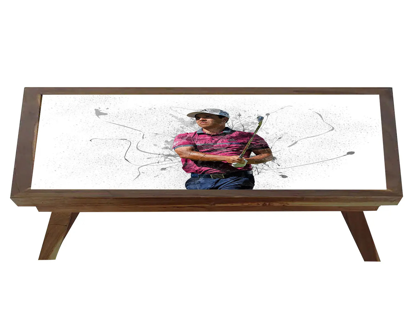Xander Schauffele Splash Effect Coffee and Laptop Table 
