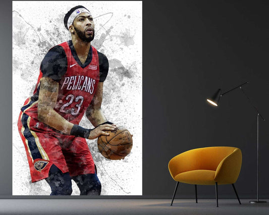 Anthony Davis Sports Art Wallpaper