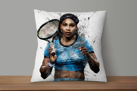 Serena Williams Splash Effect Pillow