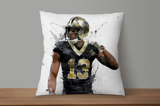Michael Thomas Splash Effect Pillow