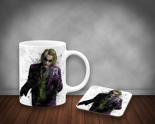 Joker Splash Effect Mug and Coaster