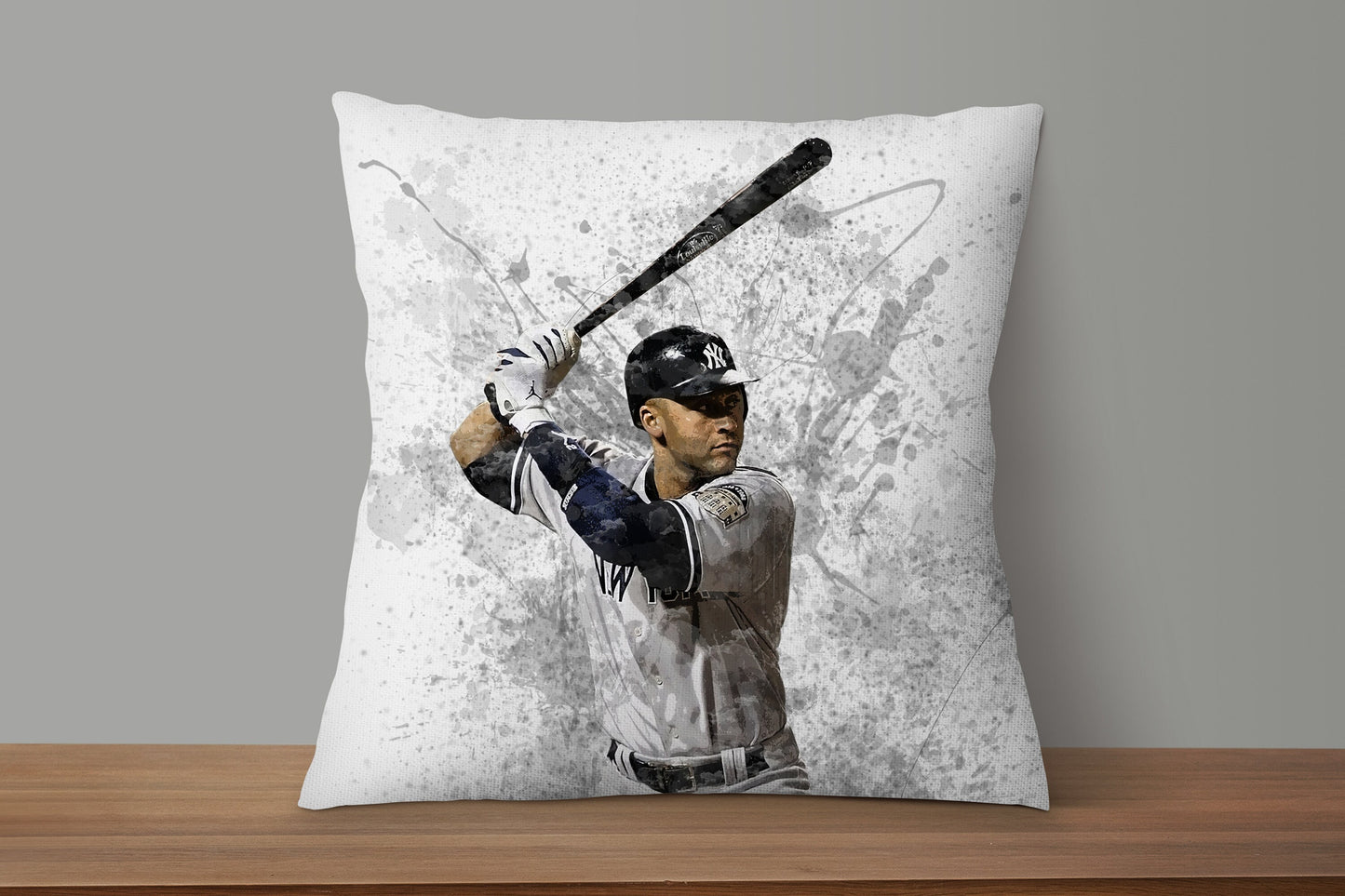 Derek Jeter Splash Effect Pillow 