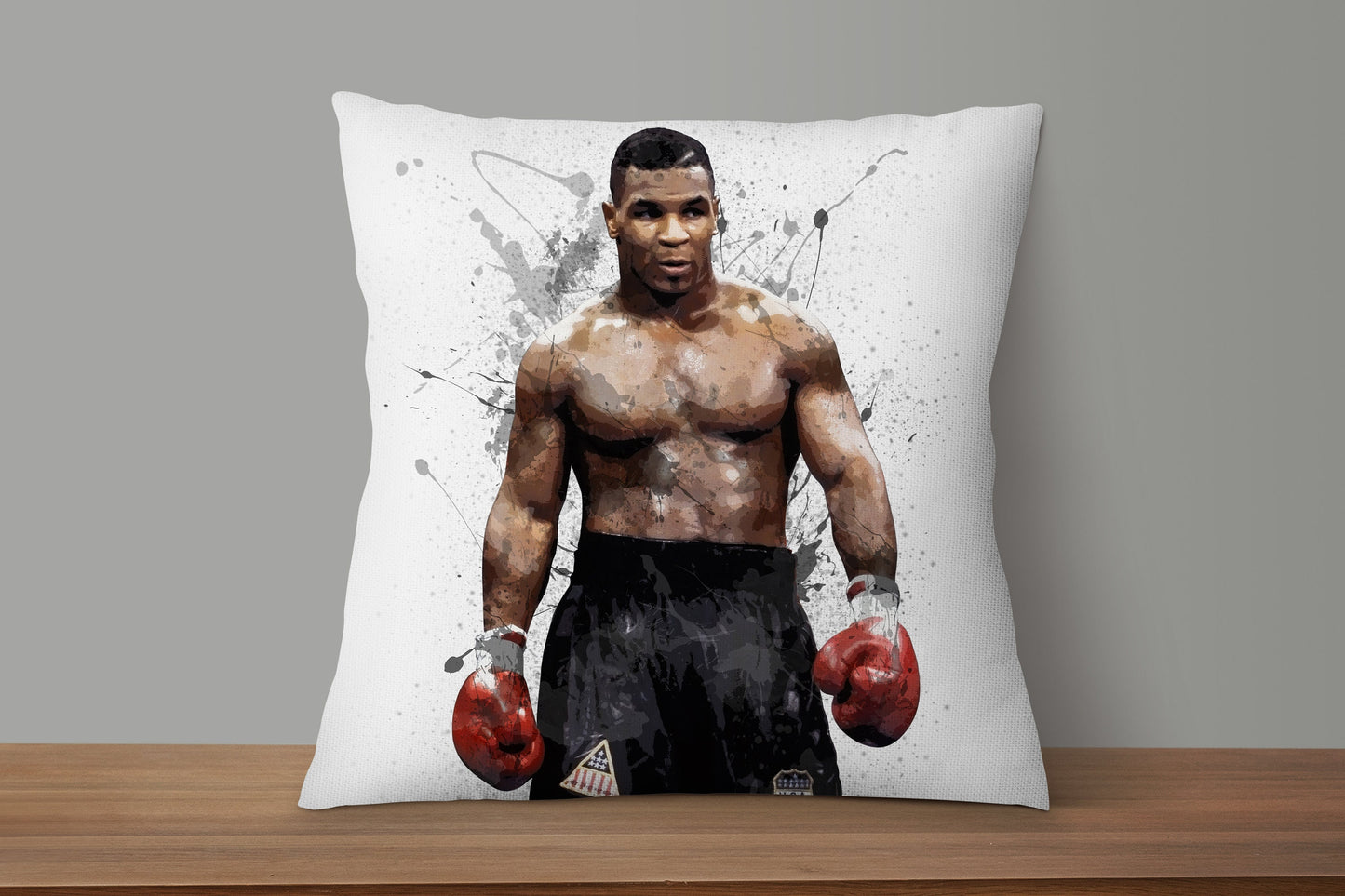 Mike Tyson Splash Effect Pillow 