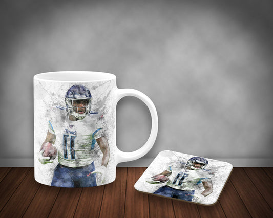 A. J. Brown Splash Effect Mug and Coaster