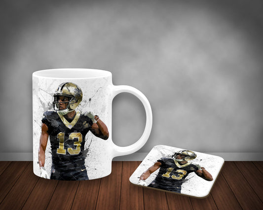 Michael Thomas Splash Effect Mug and Coaster
