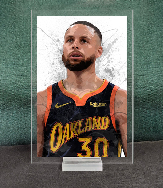 Stephen Curry Splash Effect Acrylic Table Top 